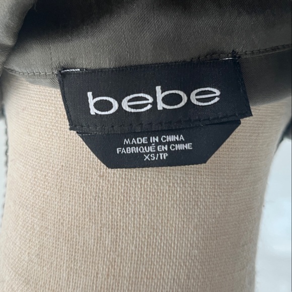 bebe Olive Green Sleeveless Tunic - Picture 8 of 8